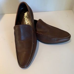 Men’s Brown Prada Loafers size 9.5